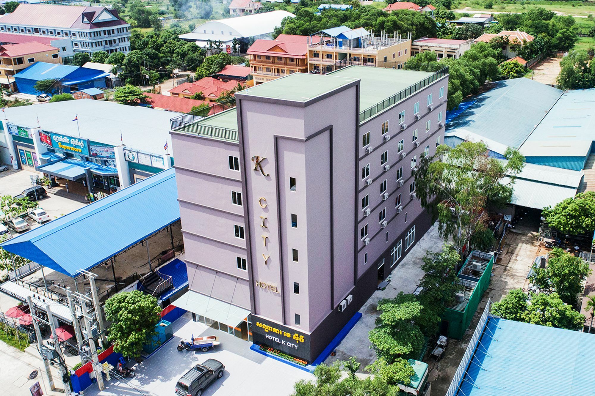 K City Hotel Phnom Penh Zewnętrze zdjęcie